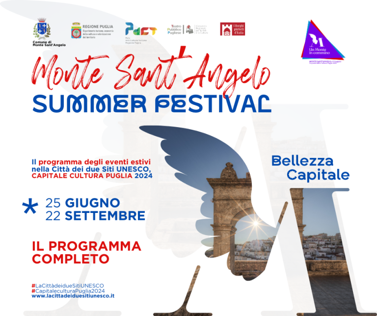 A Monte Sant’Angelo un’estate di grandi eventi da Capitale della cultura di Puglia: il programma completo
