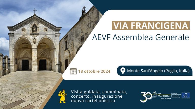 A Monte Sant’Angelo l’assemblea europea della Via Francigena dal 18 al 20 ottobre